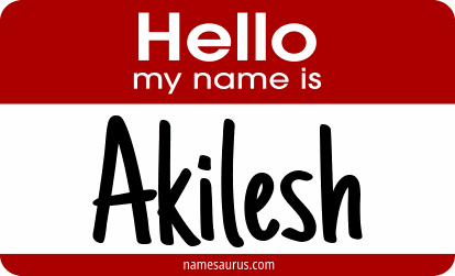Hello my name is Akilesh png download
