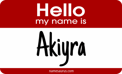 Hello my name is Akiyra png download