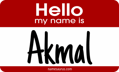 Hello my name is Akmal png download