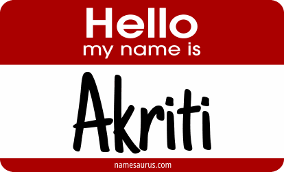Hello my name is Akriti png download