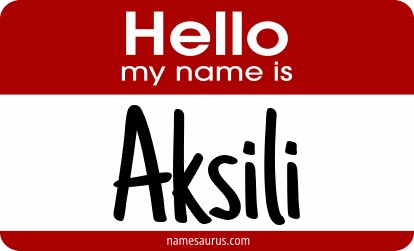 Hello my name is Aksili png download