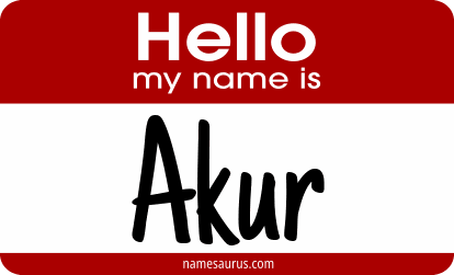 Hello my name is Akur png download