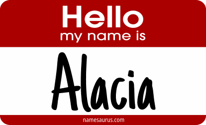 Hello my name is Alacia png download