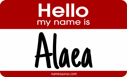 Hello my name is Alaea png download