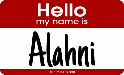 Hello my name is Alahni png download