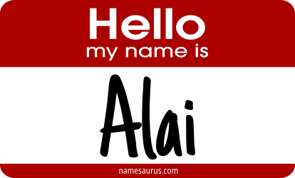 Hello my name is Alai png download