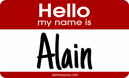 Hello my name is Alain png download