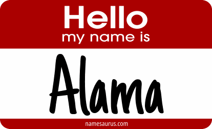 Hello my name is Alama png download