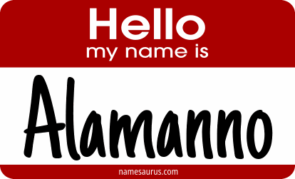 Hello my name is Alamanno png download