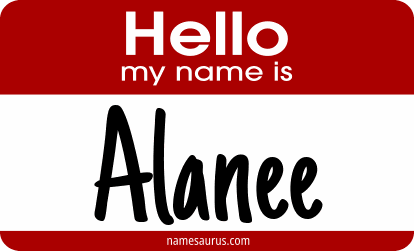 Hello my name is Alanee png download