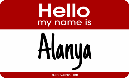Hello my name is Alanya png download