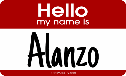 Hello my name is Alanzo png download