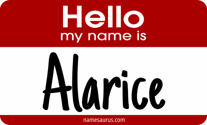 Hello my name is Alarice png download