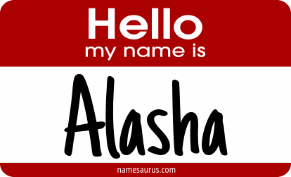 Hello my name is Alasha png download
