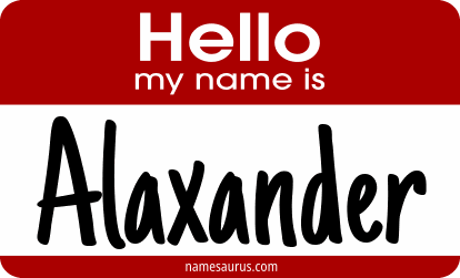 Hello my name is Alaxander png download