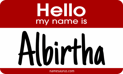 Hello my name is Albirtha png download