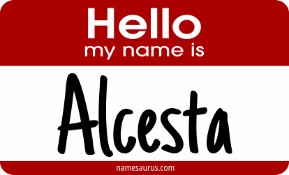 Hello my name is Alcesta png download
