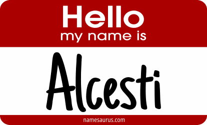Hello my name is Alcesti png download