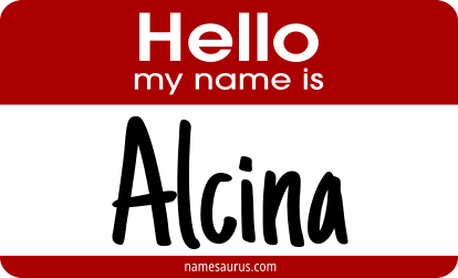 Hello my name is Alcina png download