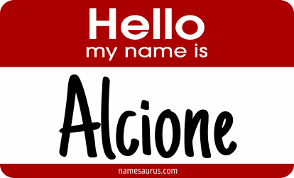 Hello my name is Alcione png download