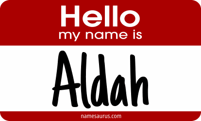 Hello my name is Aldah png download
