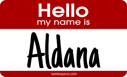 Hello my name is Aldana png download