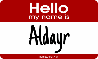 Hello my name is Aldayr png download