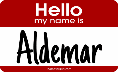 Hello my name is Aldemar png download