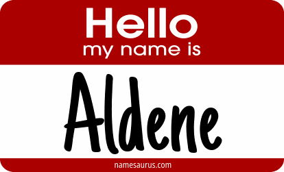 Hello my name is Aldene png download