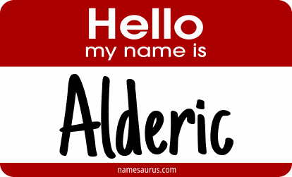 Hello my name is Alderic png download