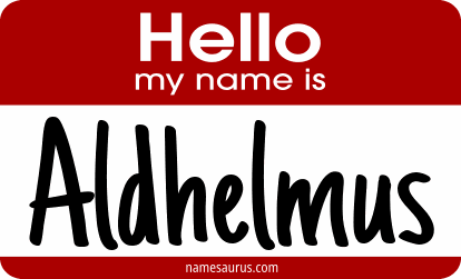 Hello my name is Aldhelmus png download