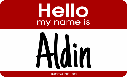 Hello my name is Aldin png download