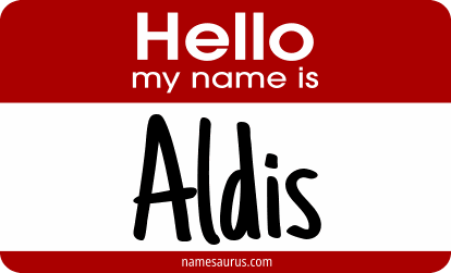 Hello my name is Aldis png download