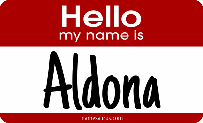 Hello my name is Aldona png download