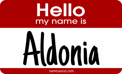 Hello my name is Aldonia png download
