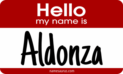 Hello my name is Aldonza png download