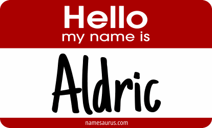 Hello my name is Aldric png download