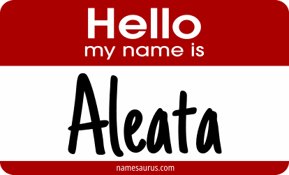 Hello my name is Aleata png download