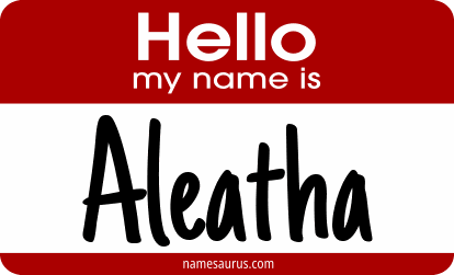 Hello my name is Aleatha png download