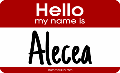 Hello my name is Alecea png download
