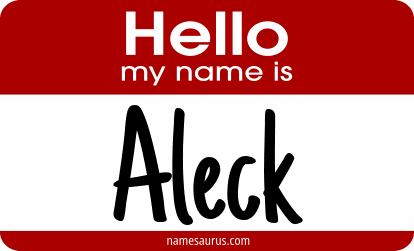 Hello my name is Aleck png download