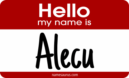 Hello my name is Alecu png download