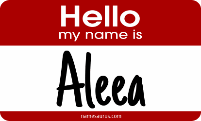 Hello my name is Aleea png download