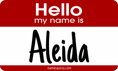 Hello my name is Aleida png download