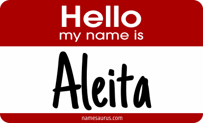 Hello my name is Aleita png download