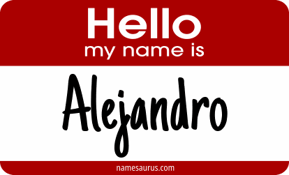 Hello my name is Alejandro png download