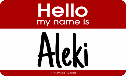 Hello my name is Aleki png download