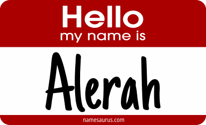 Hello my name is Alerah png download