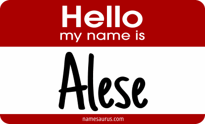 Hello my name is Alese png download