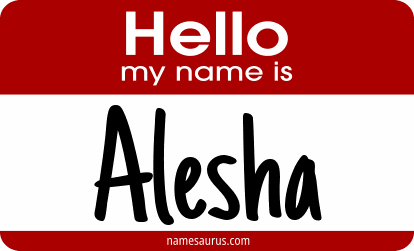 Hello my name is Alesha png download